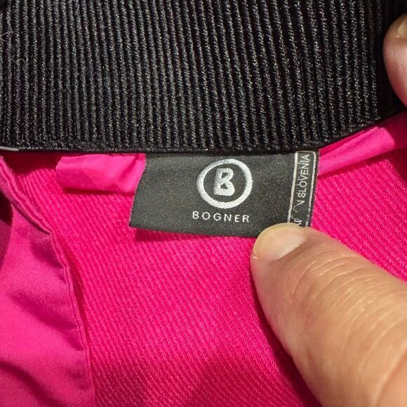 Bogner Hot Pink Stirrup Ski Pants. Size 8. - Picture 5 of 8
